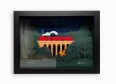 Train Landscape Shadowbox