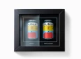 Sapphire Food Display Shadowbox