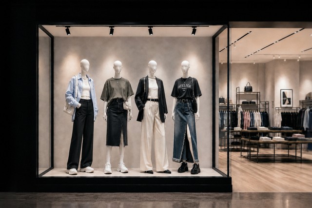 Retail showcases